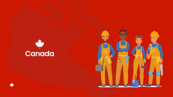 Canada construction immigration 2025, construction PR pathway, apprenticeship study permit exemption, Express Entry trades Canada, housing labour shortages Canada.
